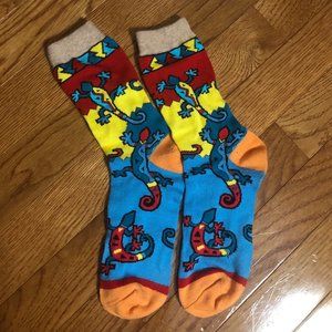 Iguana Patterned Socks